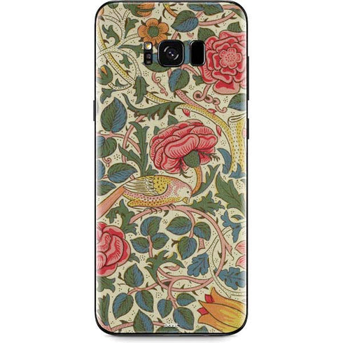 William Morris Rose Galaxy S8 Plus Skin