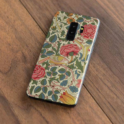 William Morris Rose Galaxy S9 Plus Skin