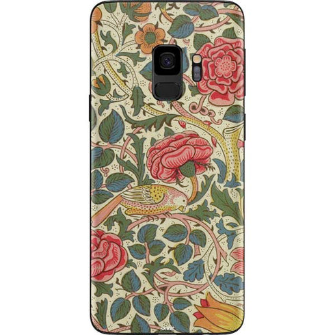 William Morris Rose Galaxy S9 Skin