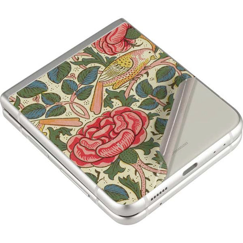 William Morris Rose Galaxy Z Flip3 5G Skin