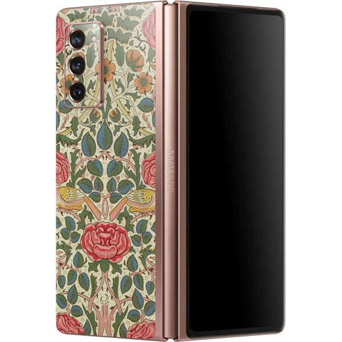William Morris Rose Galaxy Z Fold2 5G Skin