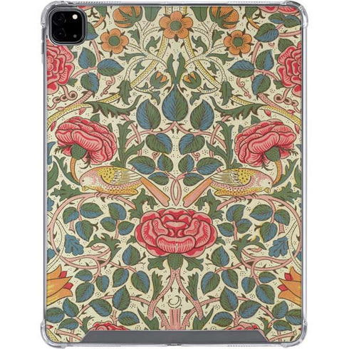 William Morris Rose iPad Pro 12.9in (2020) Clear Case