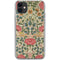 Rose by William Morris iPhone 11 Clear Case