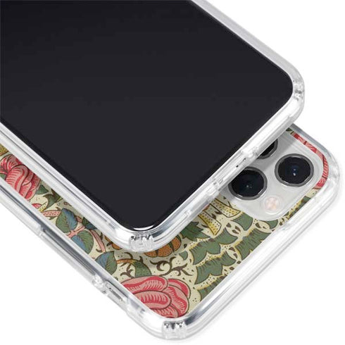 Rose by William Morris iPhone 11 Pro Clear Case