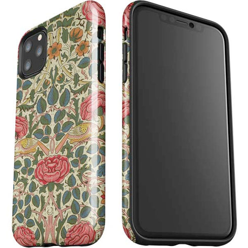 William Morris Rose iPhone 11 Pro Max Impact Case
