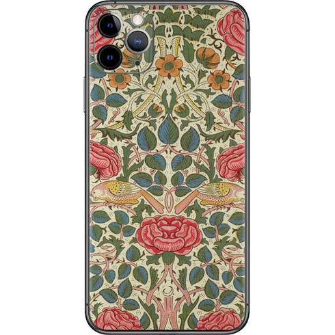 William Morris Rose iPhone 11 Pro Max Skin