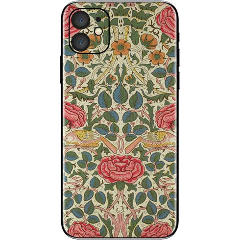 William Morris Rose iPhone 11 Skin