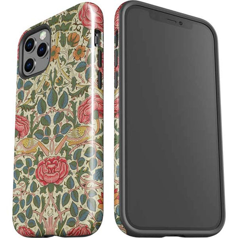 William Morris Rose iPhone 12 Pro Impact Case