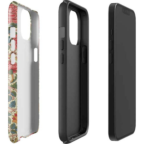 William Morris Rose iPhone 14 Plus Impact Case