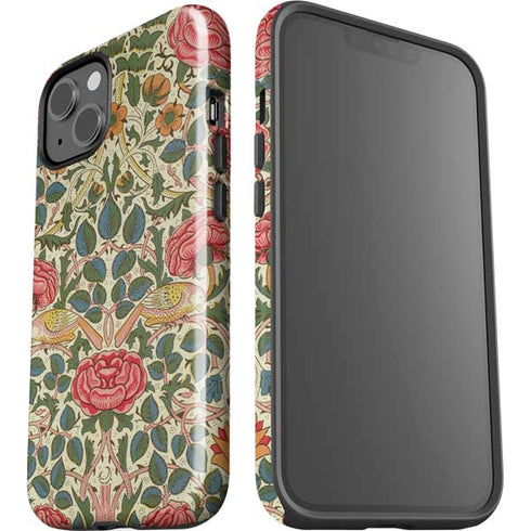 Rose by William Morris iPhone 15 Impact Case