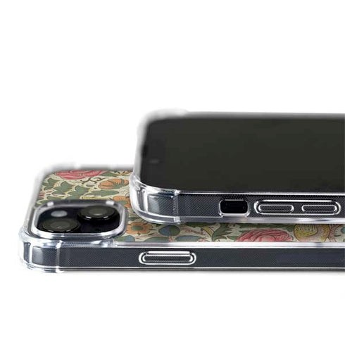 Rose by William Morris iPhone 15 Plus MagSafe Case