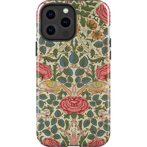 William Morris Rose iPhone 14 Pro Max Impact Case