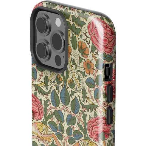 Rose by William Morris iPhone 15 Pro Max Impact Case