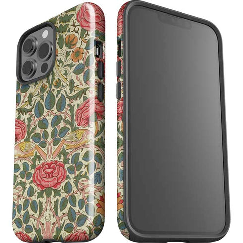 Rose by William Morris iPhone 15 Pro Max Impact Case