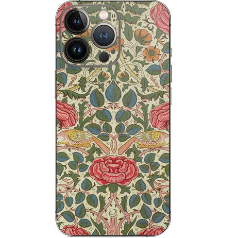 Rose by William Morris iPhone 15 Pro Skin