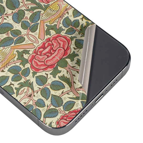 Rose by William Morris iPhone 15 Pro Skin