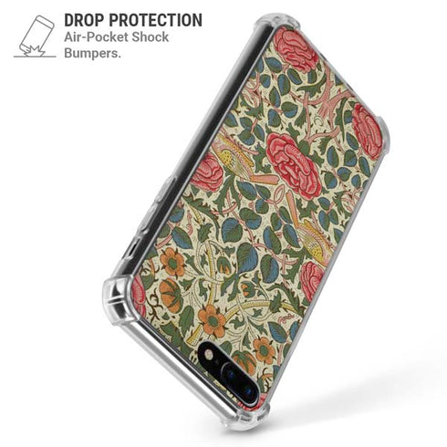 Rose by William Morris iPhone 7/8 Plus Clear Case