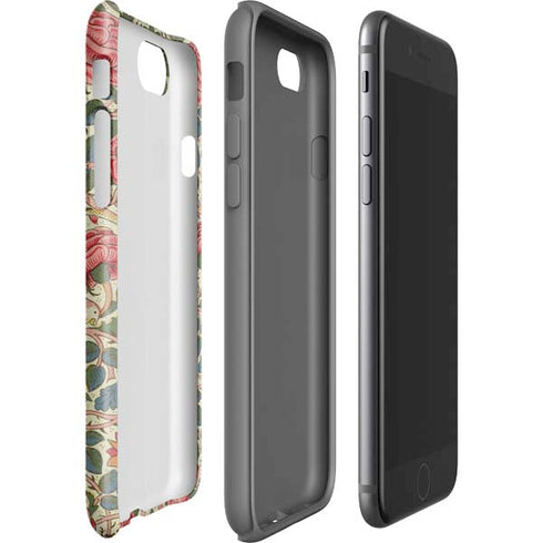 William Morris Rose iPhone SE (2nd & 3rd Gen) Pro Case
