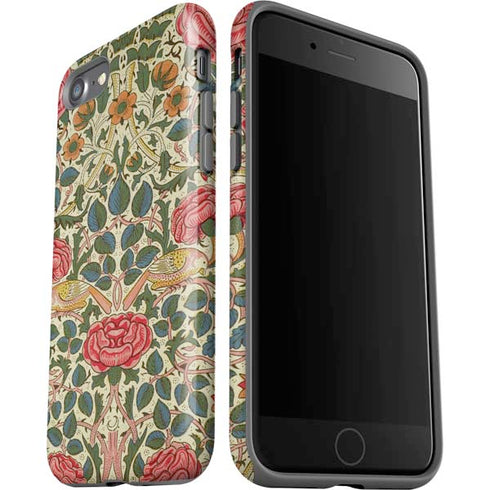 William Morris Rose iPhone SE (2nd & 3rd Gen) Pro Case