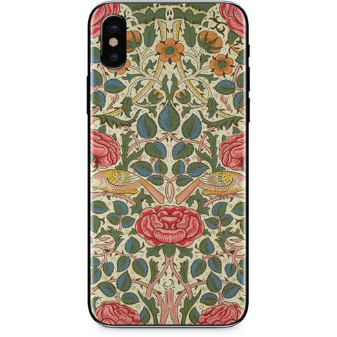 William Morris Rose iPhone XS Max Skin