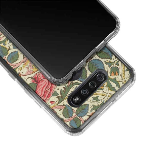 Rose by William Morris LG K51/Q51 Clear Case