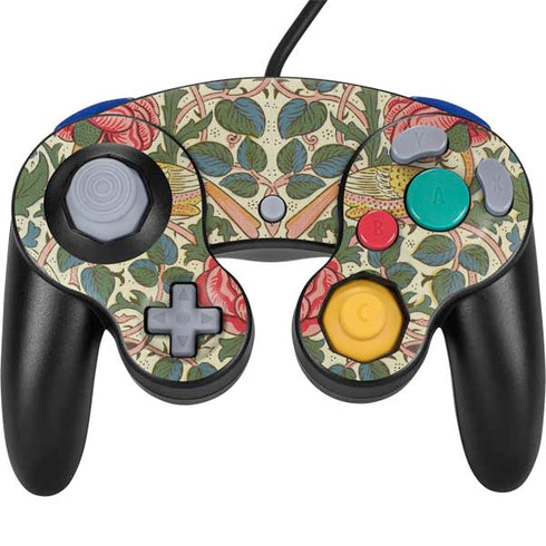 William Morris Rose Nintendo GameCube Controller Skin