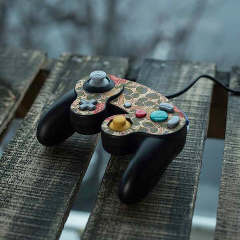 William Morris Rose Nintendo GameCube Controller Skin