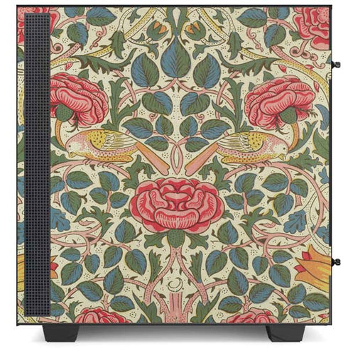 William Morris Rose NZXT H510 Compact ATX Mid-Tower Case Skin
