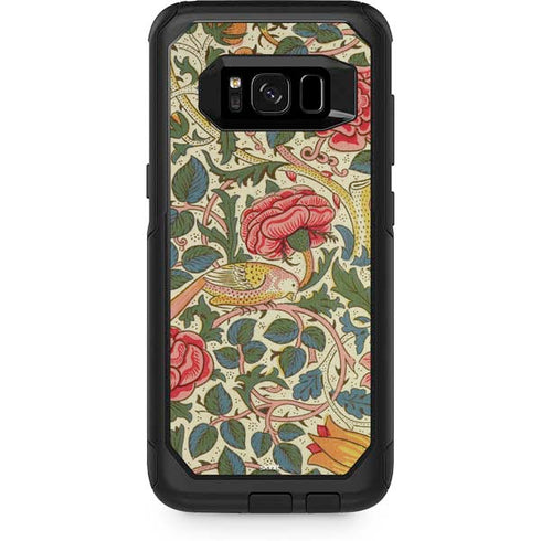 William Morris Rose Otterbox Commuter Galaxy Skin