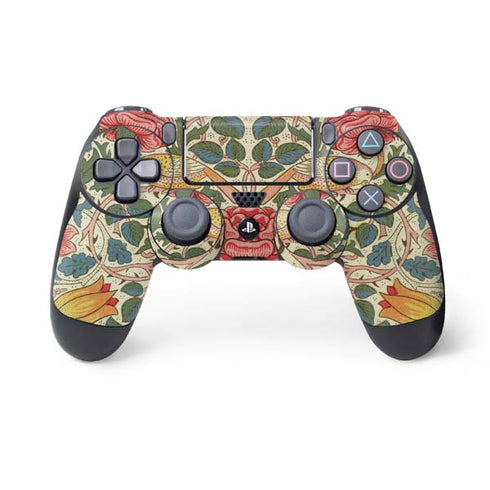 William Morris Rose PS4 Controller Skin