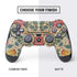 William Morris Rose PS4 Controller Skin