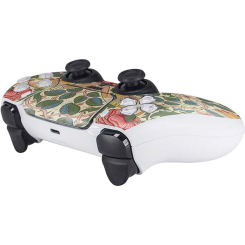 William Morris Rose PS5 Controller Skin