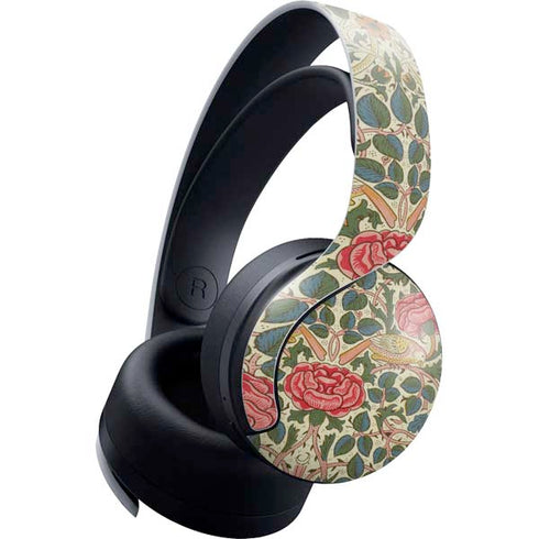 William Morris Rose PULSE 3D Wireless Headset for PS5 Skin