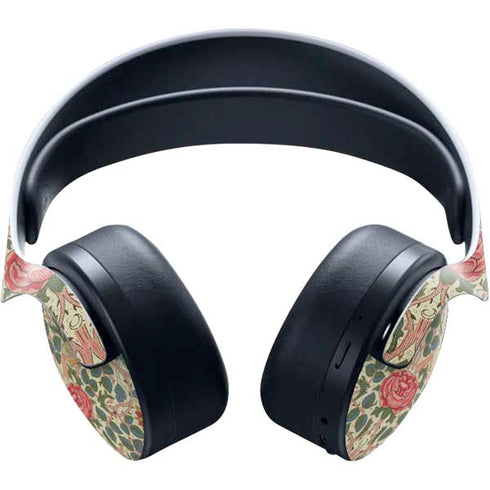 William Morris Rose PULSE 3D Wireless Headset for PS5 Skin