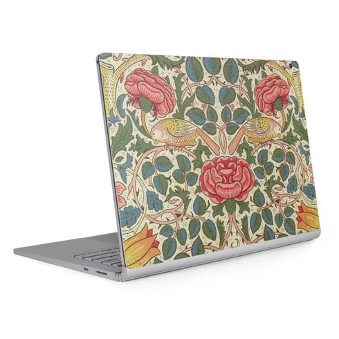 William Morris Rose Surface Book 2 15in Skin