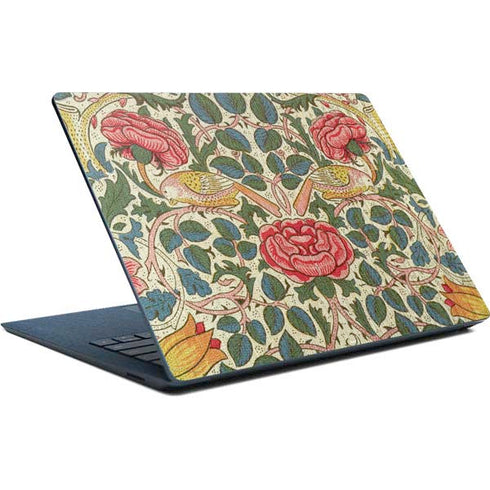 William Morris Rose Surface Laptop Skin