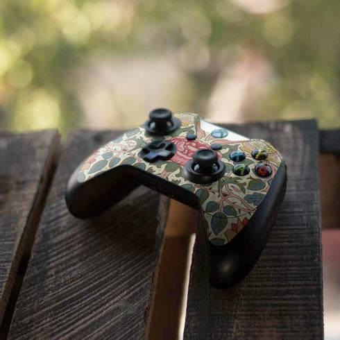William Morris Rose Xbox One Elite Controller Skin