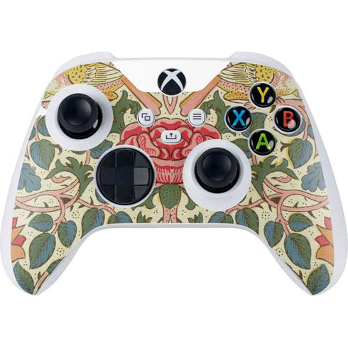 William Morris Rose Xbox Series S Controller Skin