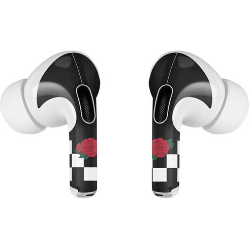 Rose Checkerboard AirPods Pro 2nd Gen Skin