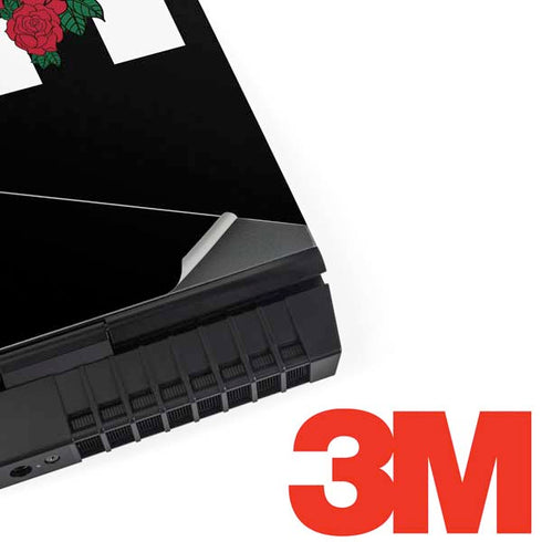 Rose Checkerboard Dell Alienware Skin