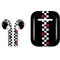 Rose Checkerboard Apple AirPods 2 Skin