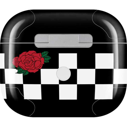 Rose Checkerboard Apple AirPods (3rd Gen 2021) Skin