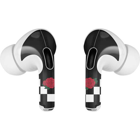 Rose Checkerboard Apple AirPods Pro Skin
