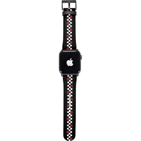 Rose Checkerboard Apple Watch Band 38-40mm