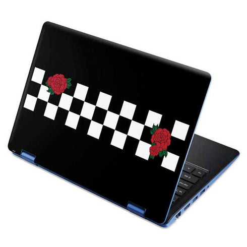 Rose Checkerboard Aspire R11 11.6in Skin