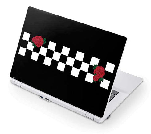 Rose Checkerboard Acer Chromebook Skin