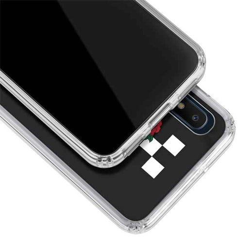 Rose Checkerboard Galaxy A10e Clear Case
