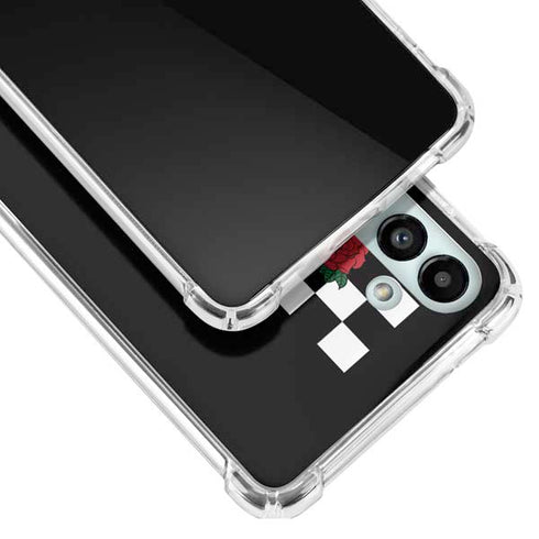 Rose Checkerboard Galaxy A13 5G Clear Case