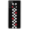 Rose Checkerboard Galaxy A21 Clear Case
