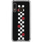 Rose Checkerboard Galaxy A30 Clear Case